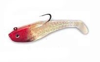 Tsunami Holographic Swim Shad 3"/7.6cm 3/8oz 3Pack SALTX Hook Heavy Duty Resealable Storage Clam