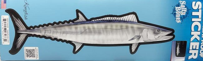Salty Bones Fish Profile Sticker Decal
