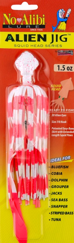 No Alibi Alien Jig - Squid Head Series 1 1/2oz