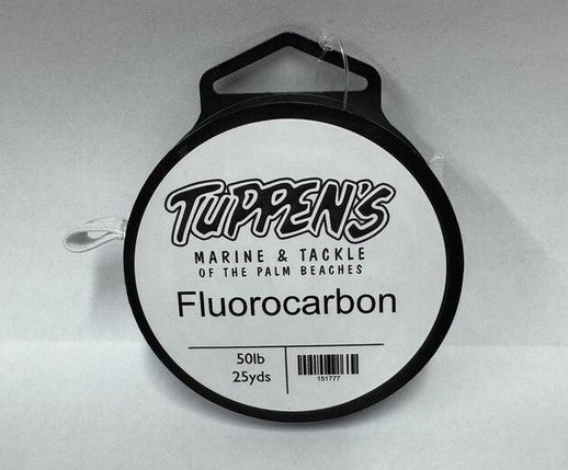 Tuppens Fluorocarbon Leader Line 25yds Clear