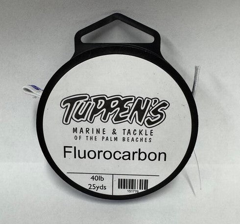 Tuppens Fluorocarbon Leader Line 25yds Clear