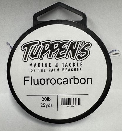 Tuppens Fluorocarbon Leader Line 25yds Clear
