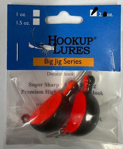 Hookup Lures Big Jig Series Orange Camo