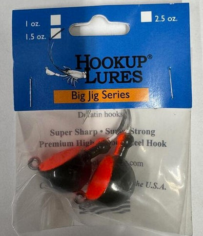 Hookup Lures Big Jig Series Orange Camo