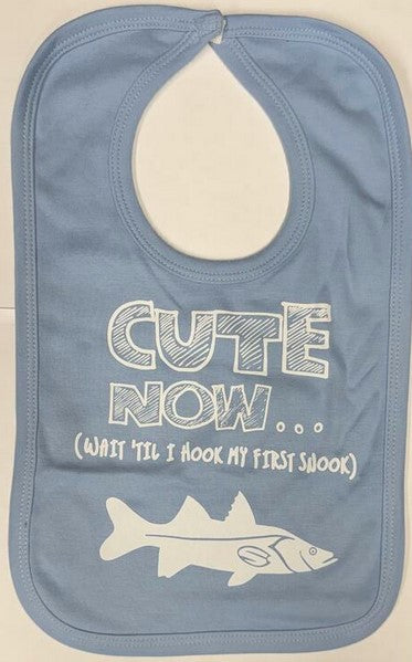 Cute Now Baby Gear Baby Bib Velcro Strapped.