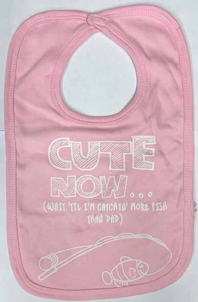 Cute Now Baby Gear Baby Bib Velcro Strapped.