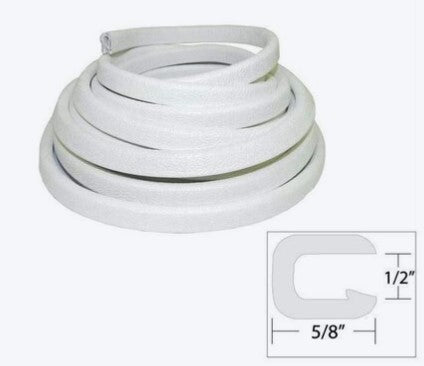Taco Marine 1/2" Flexible Vinyl Trim Per Foot