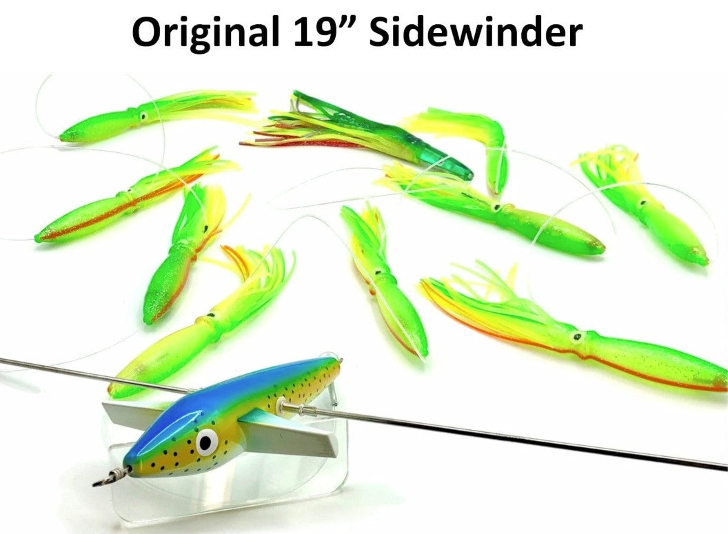 Tormenter "OG" Anti Flip, Self-Righting, 19" Sidewinder Directional Bar Trolling Lure