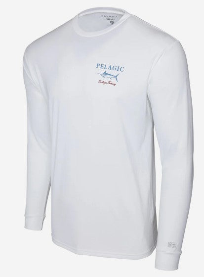 Pelagic Men's Aquatek Marlin Made Long Sleeve Performance Shirt