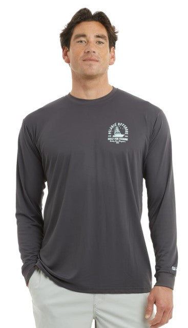 Pelagic Men's Aquatek Sporty Long Sleeve Performance Shirt