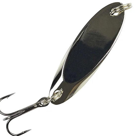 Johnson Splinter Hard Bait, Spoon 3/4 oz Chrome Gold