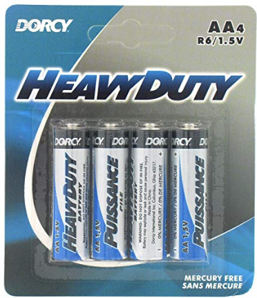 Dorcy Mastercell HD Batteries.