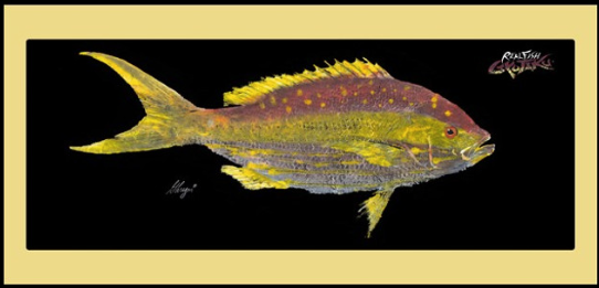 Real Fish Gyotaku H2O High Definition Floor Door Mats