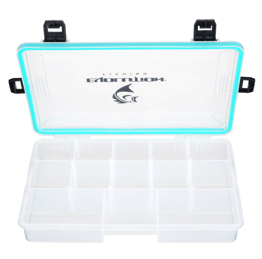 Evolution Fishing 4 Latch Waterproof Tray -Seafoam