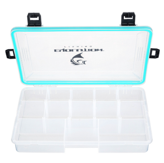 Evolution Fishing 4 Latch Waterproof Tray -Seafoam