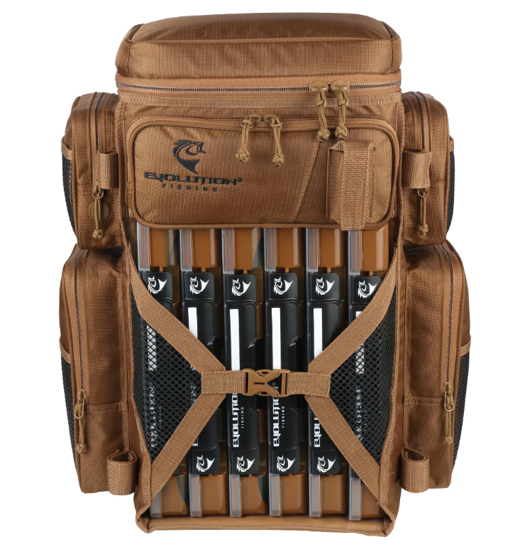 Evolution Fishing Drift Series Battle Pack 3700 Tackle Backpack
