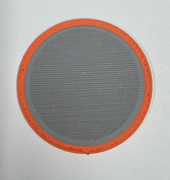 Tuppen's Peal & Stick Coaster 3.5" x 3.5".