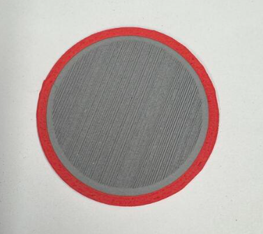 Tuppen's Peal & Stick Coaster 3.5" x 3.5".