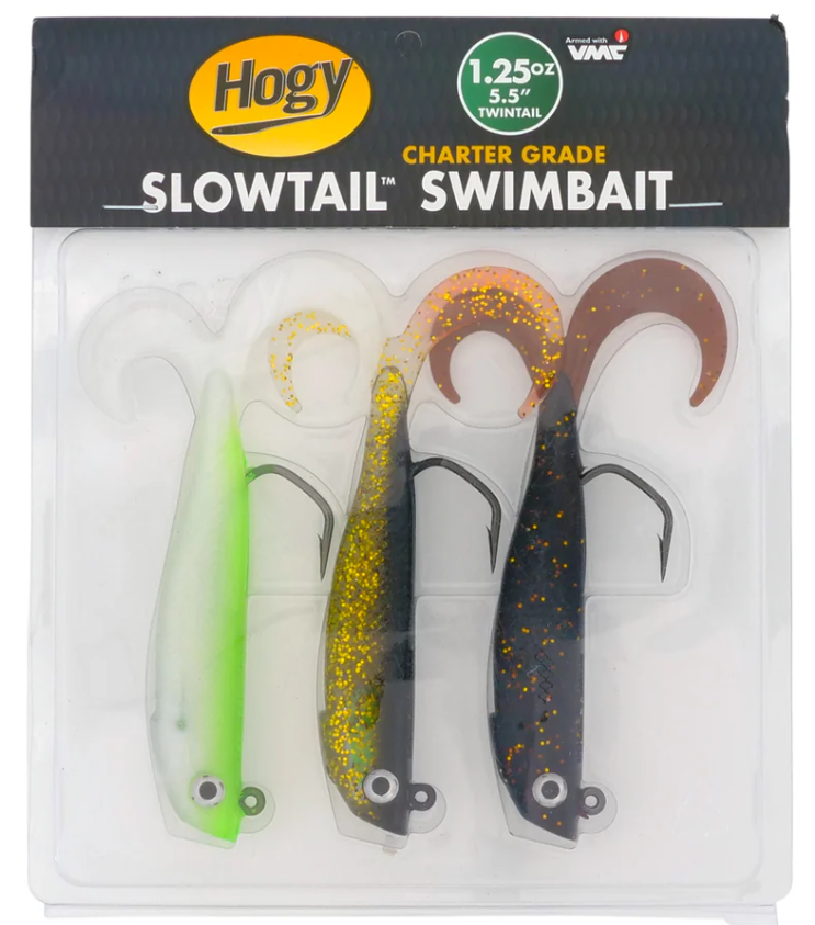 HOGY Slowtail Twin Tail Guide Pack 3.5"