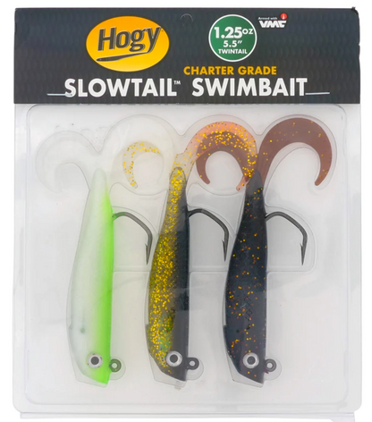HOGY Slowtail Twin Tail Guide Pack 3.5"