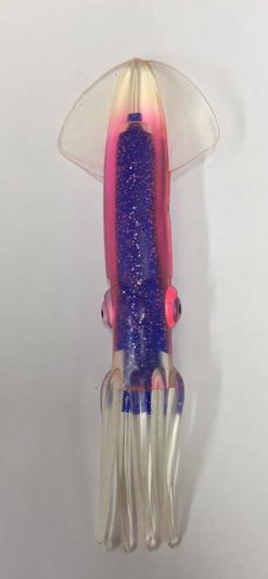 Tough Plastic Trolling Squids 9"