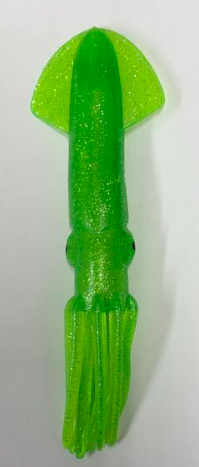 Tough Plastic Trolling Squids 9"