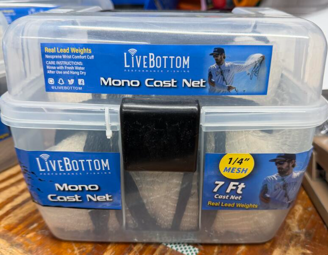 Live Bottom Cast Nets