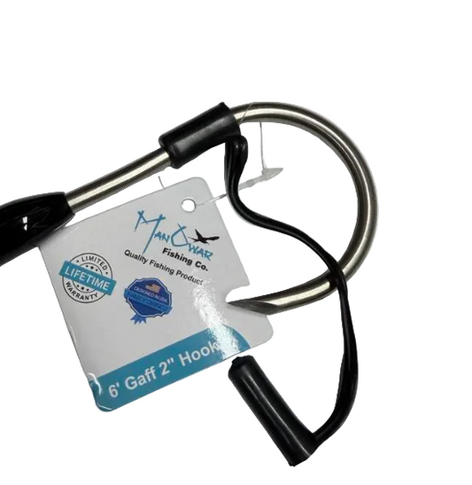 ManOwar Fiberglass Fishing Gaff 6' 2" Hook