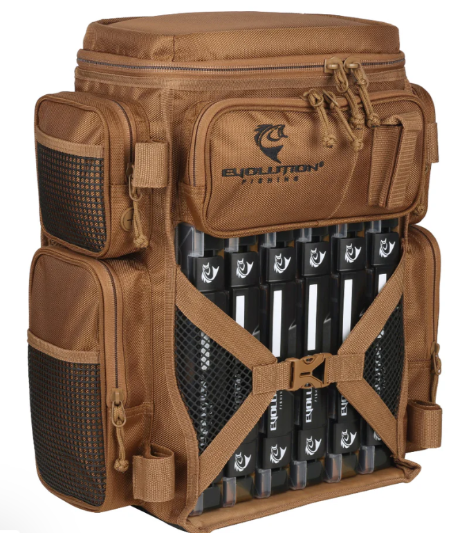 Evolution Fishing Drift Series Battle Pack 3600 Tackle Backpack