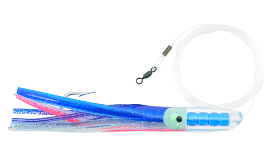 C&H Rattle Jet Rigged & Ready 7/0 Mustad Hook AFW Swivel 100lb Grand Slam Mono Line 6ft