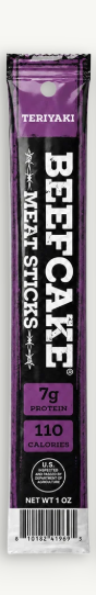 BeefCake Jerky 1 Ounce Meat Stick.