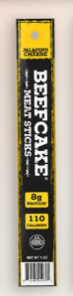 BeefCake Jerky 1 Ounce Meat Stick.