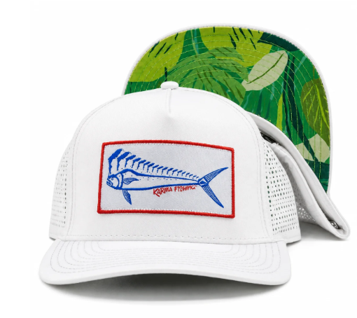 Karma Fishing Manwater Snapback Hats