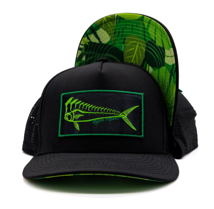 Karma Fishing Manwater Snapback Hats