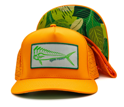 Karma Fishing Manwater Snapback Hats