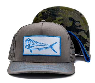 Karma Fishing Manwater Snapback Hats