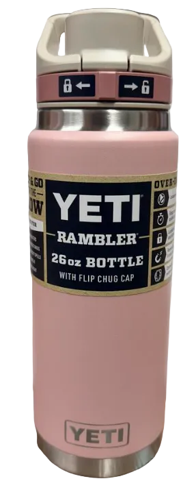 YETI Rambler Bottle Flip With Chug Cap 26oz