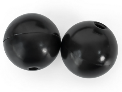 BLUEWING Outrigger Ball Stops 2pcs Fishing Rigging Ball Plastic Pair