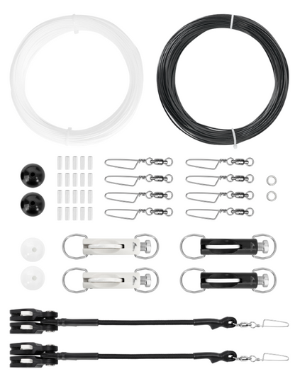 Bluewing Upgraded Double Outrigger Rigging Kit