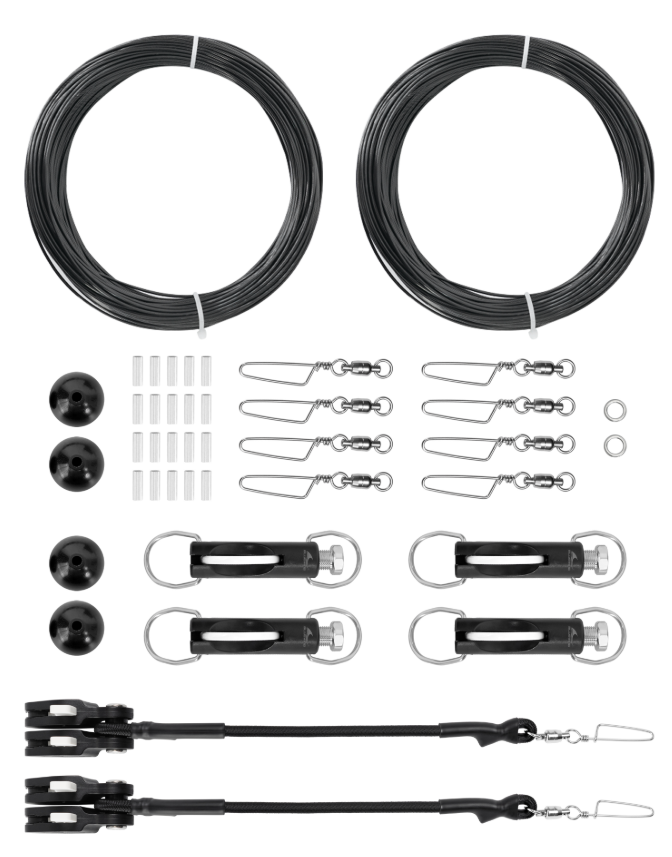 Bluewing Upgraded Double Outrigger Rigging Kit