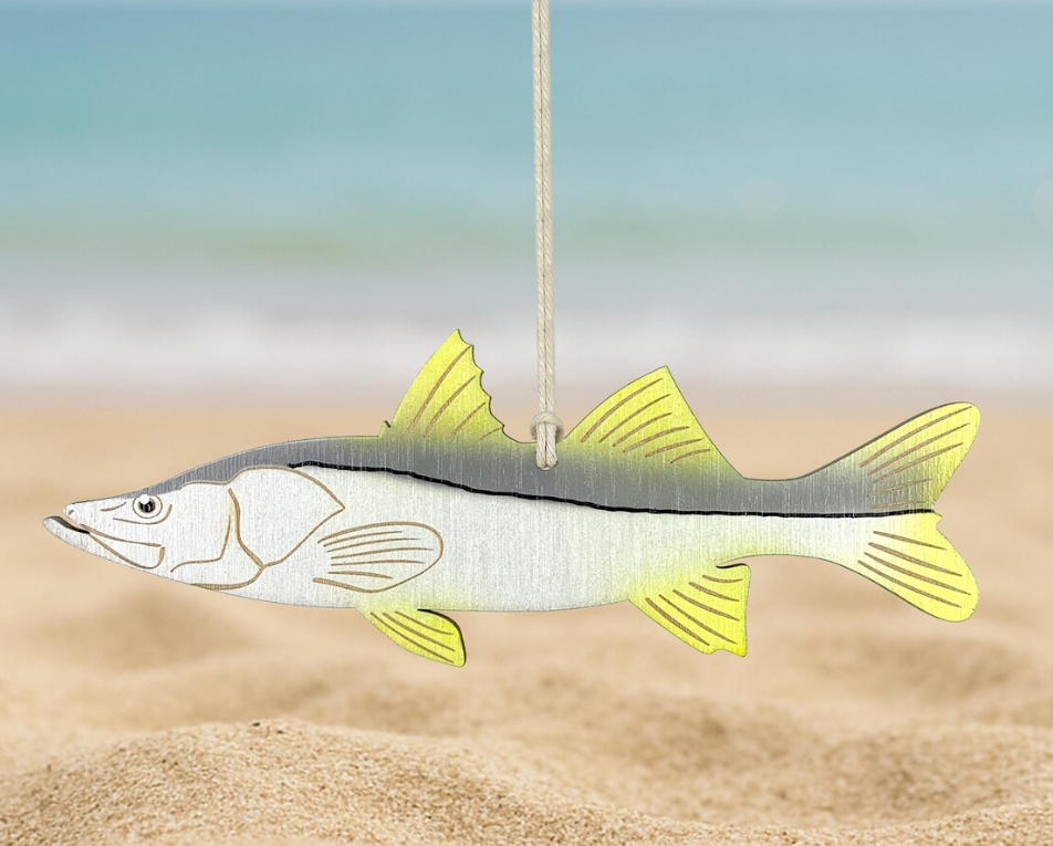 Decorative Hanging Fish Ornaments One Sided
