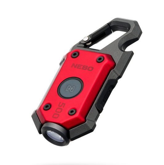 Nebo 500 Lumen Keychain Rechargeable Light and Bottle Opener.