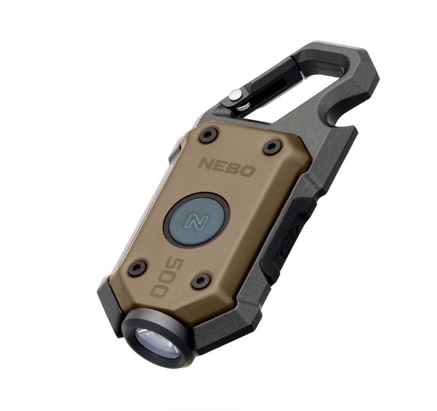 Nebo 500 Lumen Keychain Rechargeable Light and Bottle Opener.
