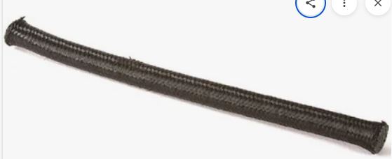 3/8" Inch Bungee Shock Cord - Black per foot