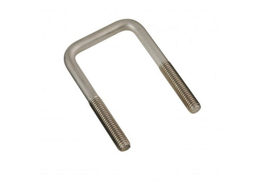 U-Bolt Square Stainless Steel 1/2" Inch.