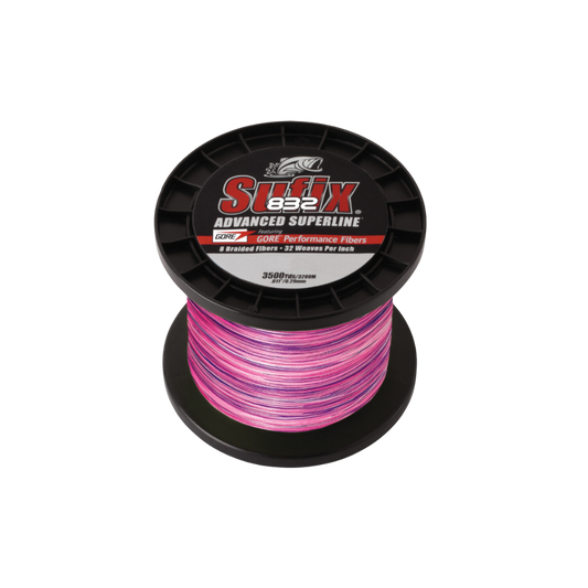 Sufix 832 Advanced Superline Braid 80lb 3500yd Sunrise