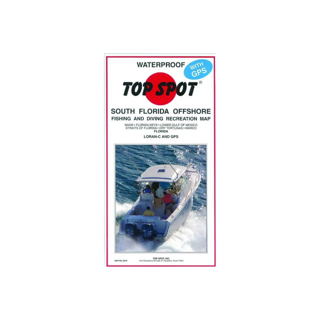 Top Spot N-210 South Florida Offshore Map