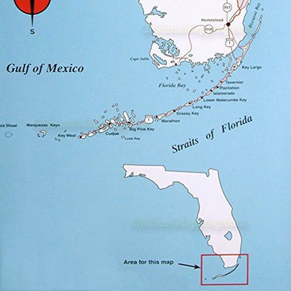 Top Spot N-210 South Florida Offshore Map