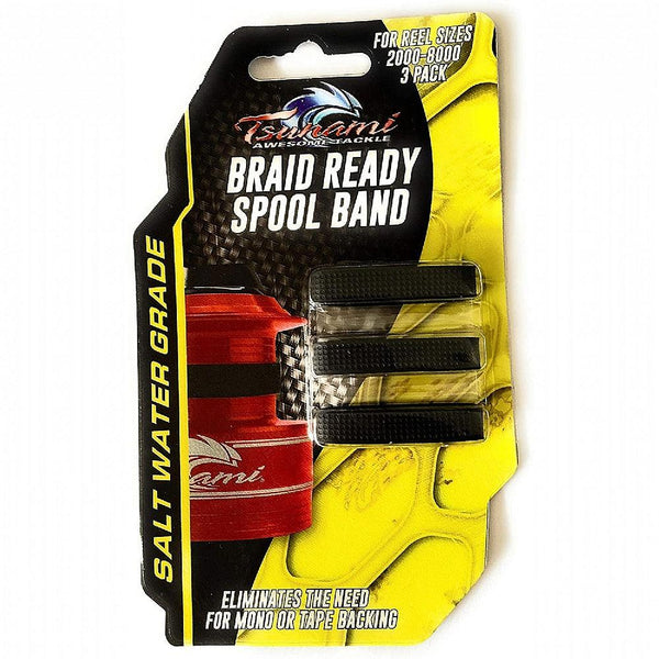 tsunami 8000 reel Tsunami Rubber Spool Band 3pk