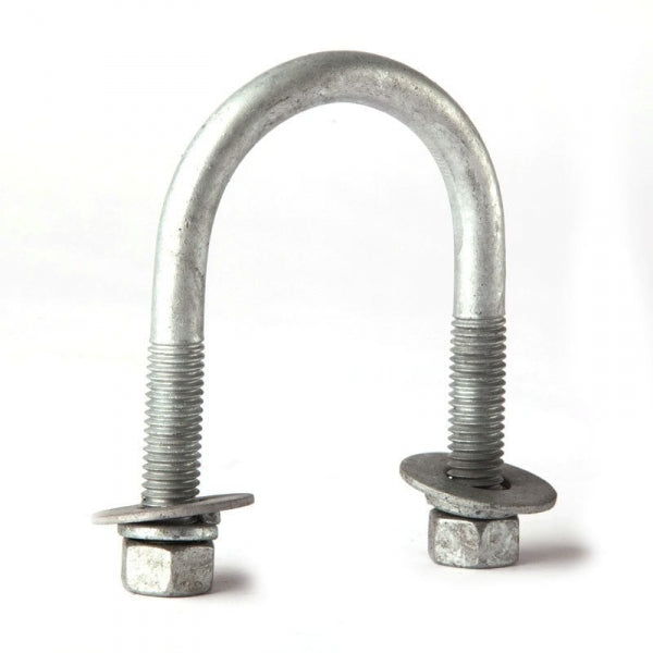 U-Bolt Round 1/2" 3"W x 3" L Stainless Steel.